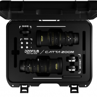 CINEMA Video Lenses - DZOFILM Cine Lens Catta Zoom 2-Lens Kit (18-35/35-80 T2.9) Black - quick order from manufacturer