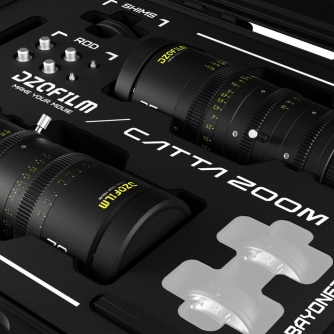 CINEMA Video Lenses - DZOFILM Cine Lens Catta Zoom 2-Lens Kit (35-80/70-135 T2.9) Black - quick order from manufacturer