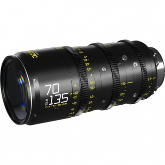 CINEMA Video Lenses - DZOFILM Cine Lens Catta Ace Zoom 70-135 T2.9 Black for PL/EF Mount (VV/FF) (Box) - quick order from manufacturer