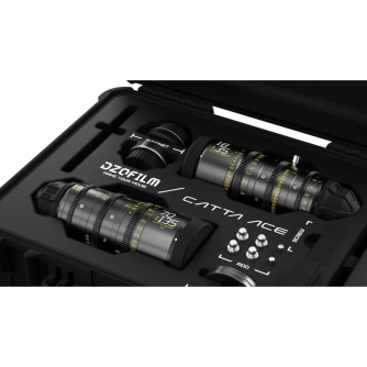 CINEMA Video Lenses - DZOFILM Cine Lens Catta Ace Zoom 2-Lens Kit (18-35/70-135 T2.9) Black - quick order from manufacturer