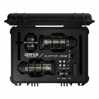 CINEMA видео объективы - DZOFILM Cine Lens Catta Ace Zoom 2-Lens Kit (35-80/70-135 T2.9) Black - быстрый заказ от производителя
