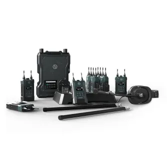 Wireless Audio Systems - Hollyland Solidcom M1-8B Wireless Intercom System with 8 Beltpacks - quick order from manufacturer