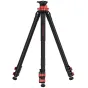 iFootage Gazelle TA6S-Uprise + Komodo K5S Tripod Bundle - Alumīnija statīvs ar FastBowl un Uprise, 6kg kravnesība, 1650mm maksimālais augstums, kopā ar K5S fluid head, nodrošinot gludu video uzņemšanu