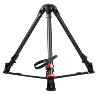 iFootage Wildbull Tripod T7S-Carbon Fiber - Lightweight and durable tripod with carbon fiber construction, adjustable legs, and quick-release plate for stable video filming.iFootage Wildbull Tripod T7S-Carbon Fiber - Lightweight and durable tripod with carbon fiber construction, adjustable legs, and quick-release plate for stable video filming.