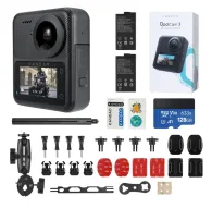 Экшн-камеры - Kandao QooCam 3 CMOS 360 Degree Camera Motorcycle Combo - быстрый заказ от производителяЭкшн-камеры - Kandao QooCam 3 CMOS 360 Degree Camera Motorcycle Combo - быстрый заказ от производителя