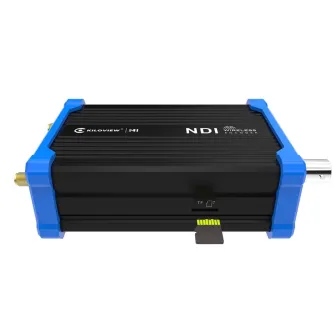 Kiloview HD 3G-SDI Wireless NDI Видеоэнкодер (N1) - Профессиональный беспроводной видеоэнкодер с протоколом NDI|HX, портативный дизайн и встроенная батарея для мобильного вещания