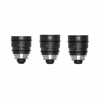 LAOWA Nanomorph Lenses S35 Prime Set of 3 Arri PL