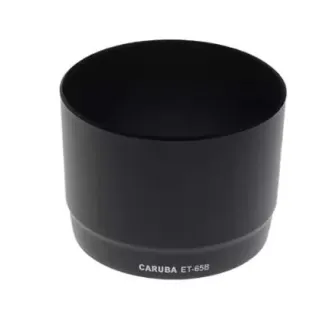 Caruba ES-65B lens hood Black