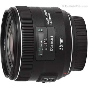 Lenses and Accessories - Canon LENS EF 35MM F2 IS USM full frame lens rental
