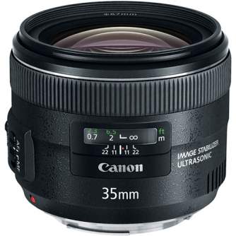 Canon LENS EF 35MM F2 IS USM full frame lens rental