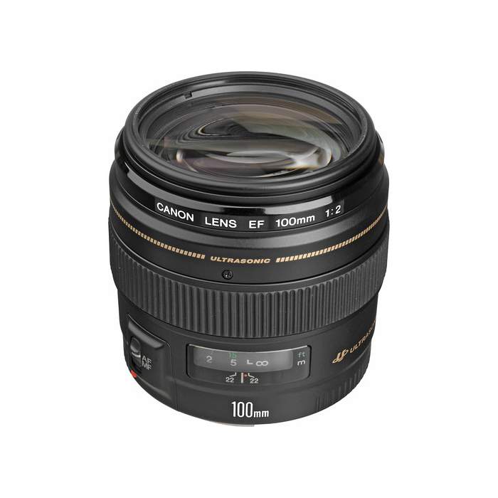 Canon EF 100mm f/2 USM portret lens full frame rent