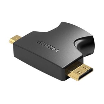 HDMI-MiniMicroHDMIAdapter2in1VentionAGFB0(Black)