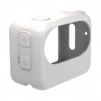 Camera Charging Case PULUZ Silicone Case For Insta360 GO 3 (White) PU865W