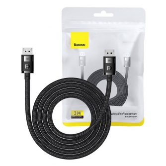 DP 8K to DP 8K cable Baseus High Definition 3m (black) B00633706111-03