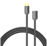 Vention 4K HDMI pagarināšanas kabelis ar zelta kontaktu, 2m melns PVC HDMI-A male štekeris uz female štekeriVention 4K HDMI pagarināšanas kabelis ar zelta kontaktu, 2m melns PVC HDMI-A male štekeris uz female štekeri