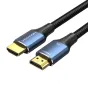 Кабель HDMI 2.1 Vention 2м 8K @ 60 Гц с алюминиевыми разъемами и хлопковой оплеткой
