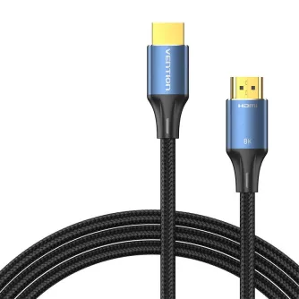 Провода, кабели - HDMI-A 8K Cable 3m Vention ALGLI (Blue) - быстрый заказ от производителя