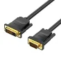 Video vadi, kabeļi - DVI(24+1) to VGA Cable 1.5m Vention EABBG (Black) - быстрый заказ от производителя