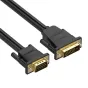 Video vadi, kabeļi - DVI(24+1) to VGA Cable 1.5m Vention EABBG (Black) EABBG - ātri pasūtīt no ražotāja