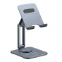 Vairs neražo - Desktop Biaxial Foldable Metal Stand Baseus (for Tablets) Space Grey B10431801811-00