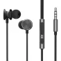 Headphones - Joyroom Wired Earphones JR-EW03, Half in Ear (Dark Grey) JR-EW03 Dark Gray - quick order from manufacturer