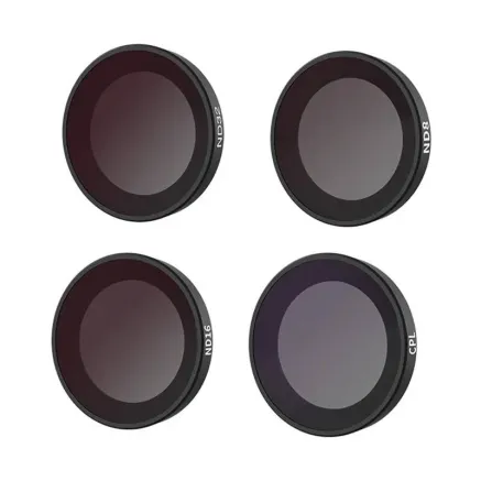 Lens filter Set CPL/ND8/ND16/ND32 Telesin for Insta360 GO3 IS-FLT-G03
