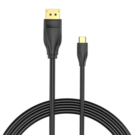 USB-C to DisplayPort 8K HD Cable 2m Vention CGYBH (Black)