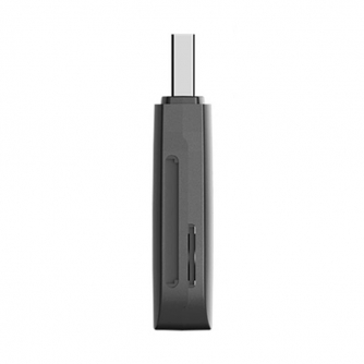 Atmiņas kartes - 2-in-1 USB 2.0 A (SD TF) atmiņas karšu lasītājs Vention CLEB0 (melns) CLEB0 - perc šodien veikalā un ar piegādi