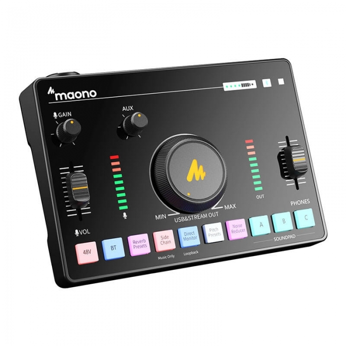 Audio Mikserpulti - Maono Audio Mixer & Sound Card AMC2 Neo AMC2 Neo - ātri pasūtīt no ražotāja