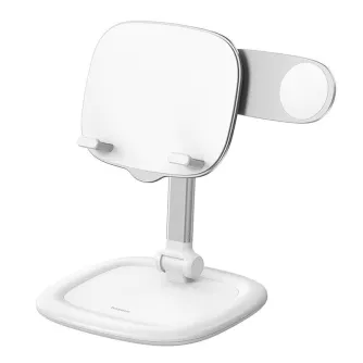 Mobile Phones Tripods - Tablet/Phone Stand Baseus Seashell Series White B10451501211-00 - quick order from manufacturer