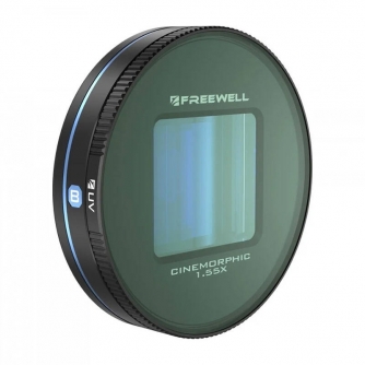 Viedtālruņiem - Blue Anamorphic Lens 1.55x Freewell for Galaxy and Sherp FW-SH-BANM55 - быстрый заказ от производителя