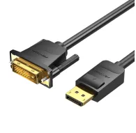 Больше не производится - DisplayPort to DVI Cable 2m Vention HAFBH (Black)Больше не производится - DisplayPort to DVI Cable 2m Vention HAFBH (Black)