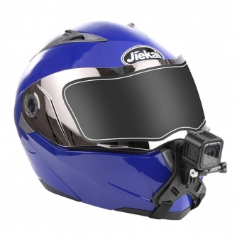 Gaismas kastes - Motorcycle Helmet Chin Strap Mount PULUZ for action cameras PU579B - perc šodien veikalā un ar piegādi