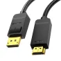 Video vadi, kabeļi - 4K DisplayPort to HDMI Cable 2m Vention HAGBH (Black) HAGBH - ātri pasūtīt no ražotāja