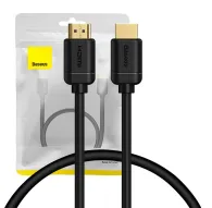 Vairs neražo - HDMI uz HDMI Baseus augstas izširtspējas kabelis 0,5 m (melns) WKGQ030001Vairs neražo - HDMI uz HDMI Baseus augstas izširtspējas kabelis 0,5 m (melns) WKGQ030001