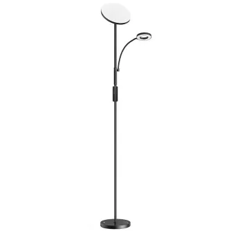 LED Phone Light - BlitzWolf Double Floor Lamp with remote BlitzWill BWL-FL-0001, 36W (black) - quick order from manufacturer
