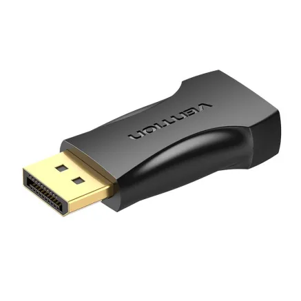 Adapteris HDMI Vention HDMI sievišā uz vīrišo Display Port, 4K30Hz, (melns) HBPB0