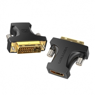 Video mikseri - Переходник HDMI - DVI Vention AILB0 (черный) AILB0 - купить сегодня в магазине и с доставкой