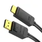 Wires, cables for video - 4K DisplayPort to HDMI Cable 3m Vention HAGBI (Black) HAGBI - quick order from manufacturer