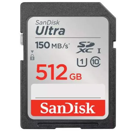 SanDisk atmiņas karte SDXC 512GB UHS-I SDSDUNC-512G-GN6IN
