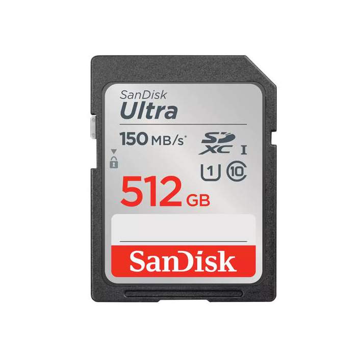 Atmiņas kartes - SanDisk atmiņas karte SDXC 512GB UHS-I SDSDUNC-512G-GN6IN - ātri pasūtīt no ražotāja