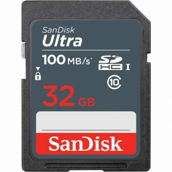 Карта памяти SanDisk SDHC 32GB UHS-I SDSDUNR-032G-GN3IN
