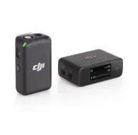 DJI Mic 2 Single wireless microphone lavalier kit 1 TX + 1 RX, Type-C, Lighting,
