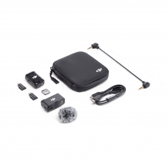 Wireless Lavalier Microphones - DJI Mic 2 Single wireless microphone lavalier kit 1 TX + 1 RX, Type-C, Lighting, - buy today in store and with delivery