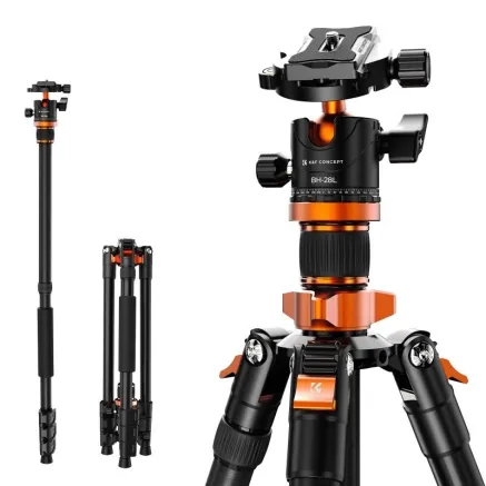 K&F Concept K254A3 tripod with BH-28L ball head