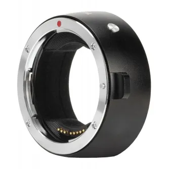 Techart TCX-01 bayonet adapter for Canon EF and Hasselblad X1D, featuring a textured surface, brass mounts, and a compact design.