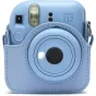 Instant Cameras - Instant camera instax mini 12 PASTEL BLUE + CASE original + instax mini glossy (10pcs) - buy today in store and with delivery