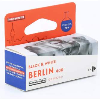Photo films - B&W Negative Film Berlin Kino ISO 400/120 - buy today in store and with delivery