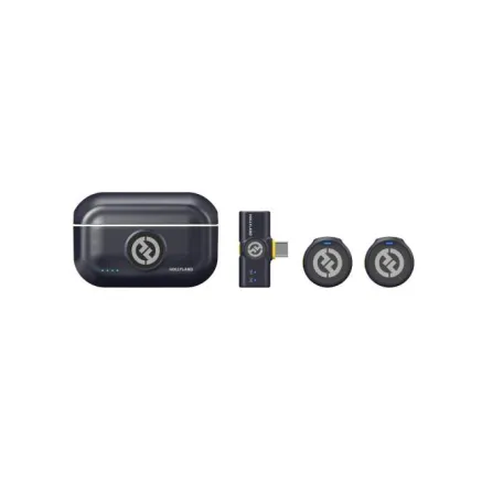 Hollyland Lark M2 with Lighting Plug (Duo,Shine Charcoal) Lightning