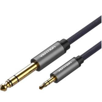 Audio vadi, adapteri - Vention 3.5mm M-M6.5mm audio kabelis 5M - ātri pasūtīt no ražotāja
